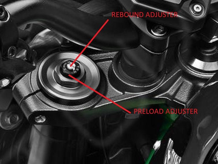 250pound rider. Suspension settings Suspension Setup and Mods Z900